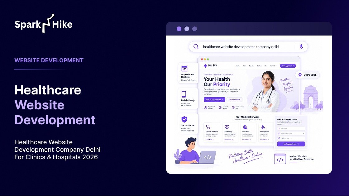 Healthcare Website Development Company Delhi