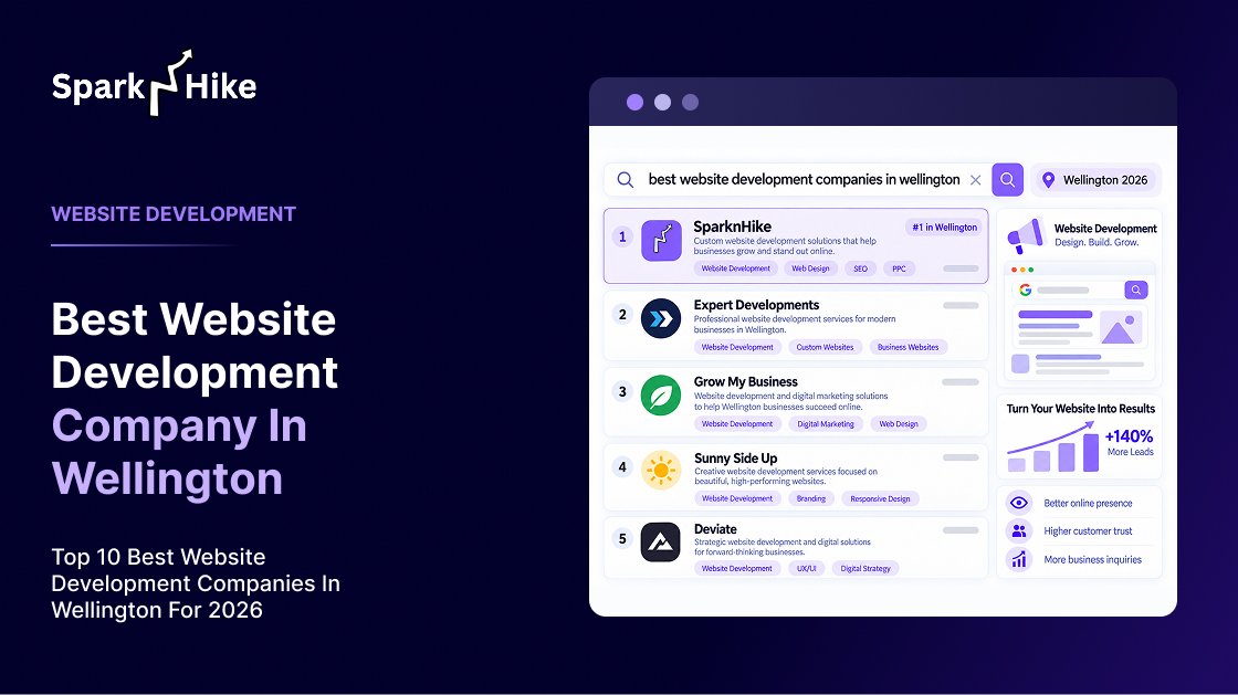Top 10 Best Website Development Companies in Wellington to Consider in 2026