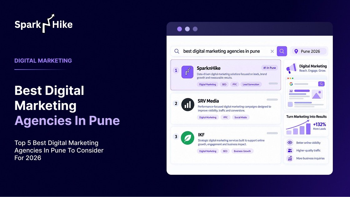 Top 5 Best Digital Marketing Agencies in Pune to Consider For 2026